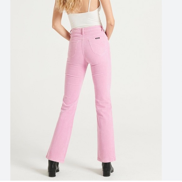 ROLLA'S Pants & Jumpsuits Rollas Pink Original High Rise Straight